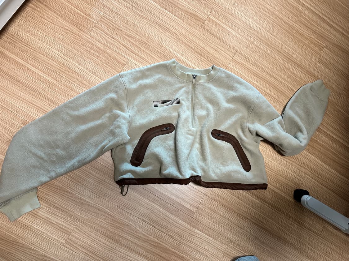 (W) 나이키 x 트래비스 스캇 NRG BH 풀오버 크루 카키 상품이미지4