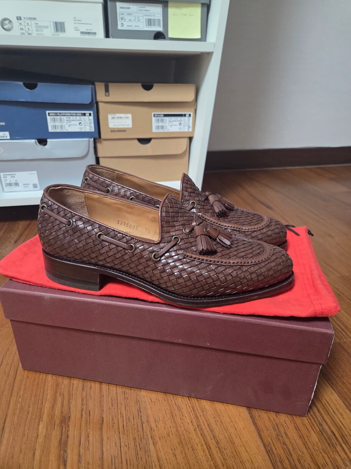 CARMINA 카르미나 태슬 로퍼 브라운 상품이미지2