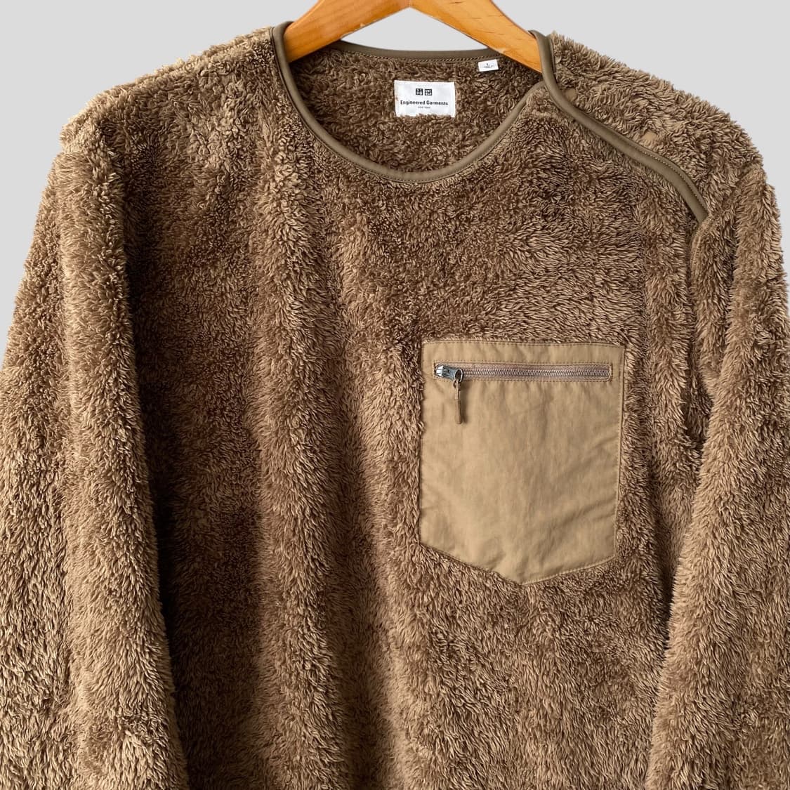 (L)유니클로 엔지니어드가먼츠 후리스풀오버 상품이미지2