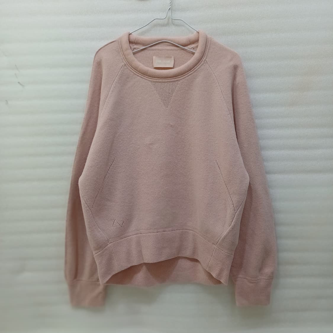 국내 쟈딕앤볼테르 순 메리노 울 라운드 니트 여성 오버핏 사랑봉봉 상품이미지1