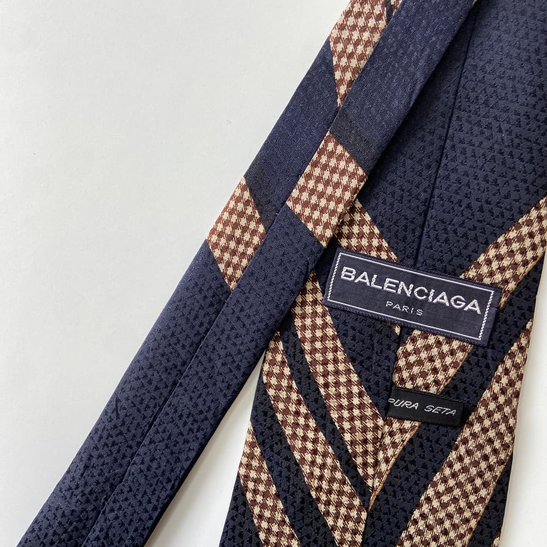 BALENCIAGA 발렌시아가 정품 명품 장폭 넥타이  상품이미지5