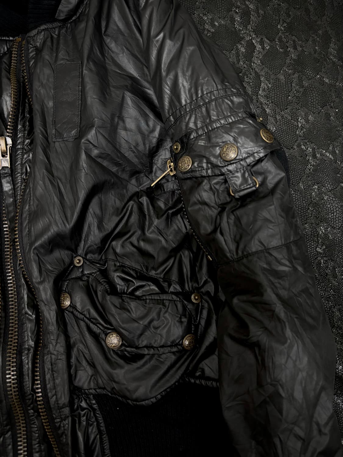 “AGATE” 00’s Rare Design Zipper pd 상품이미지4