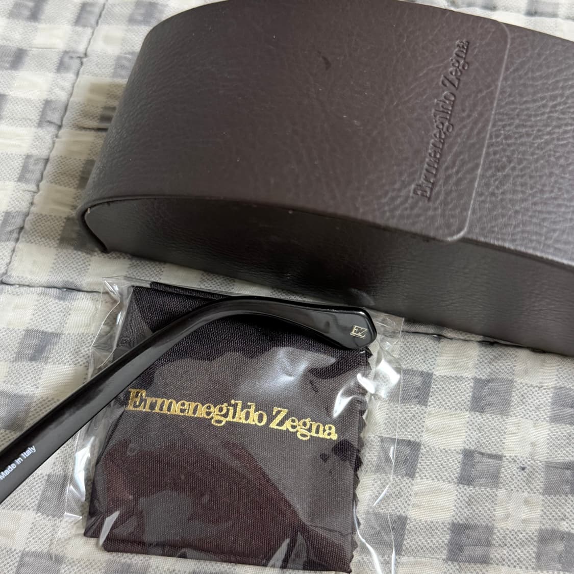 (OS) 에르메네질도 제냐 하프 반뿔테 안경 상품이미지8
