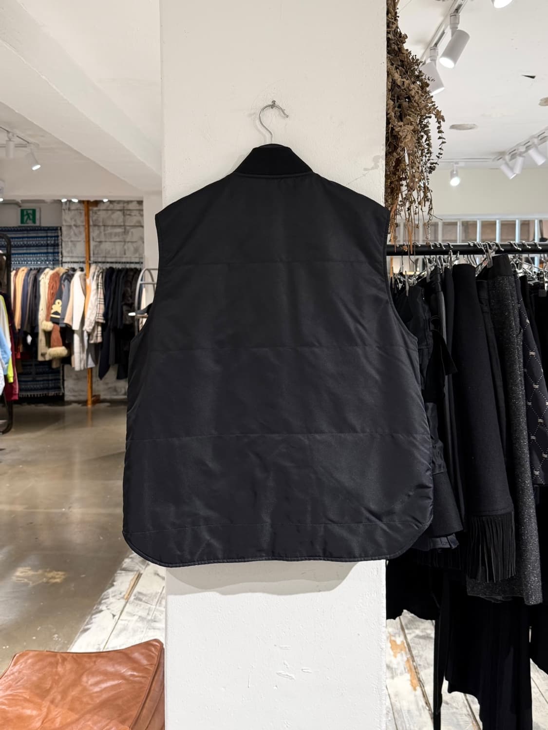 헤론 프레스톤 블랙 나일론 지퍼 포켓 질레 베스트 상품이미지6