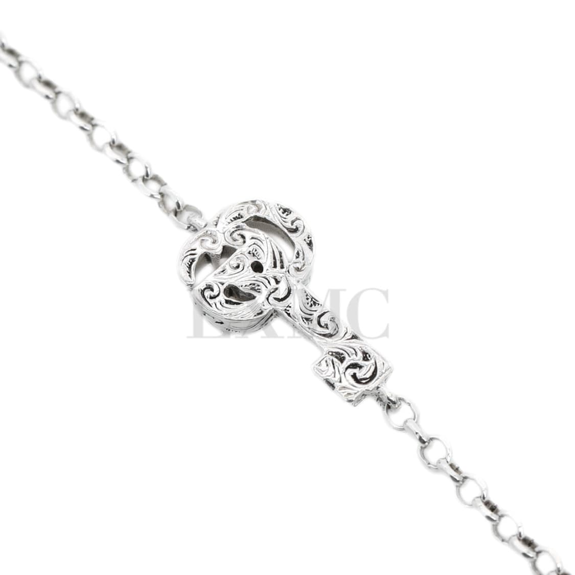 구찌 더블 G 키 팔찌 열쇠 실버 브레이슬릿 16호 632207 상품이미지8