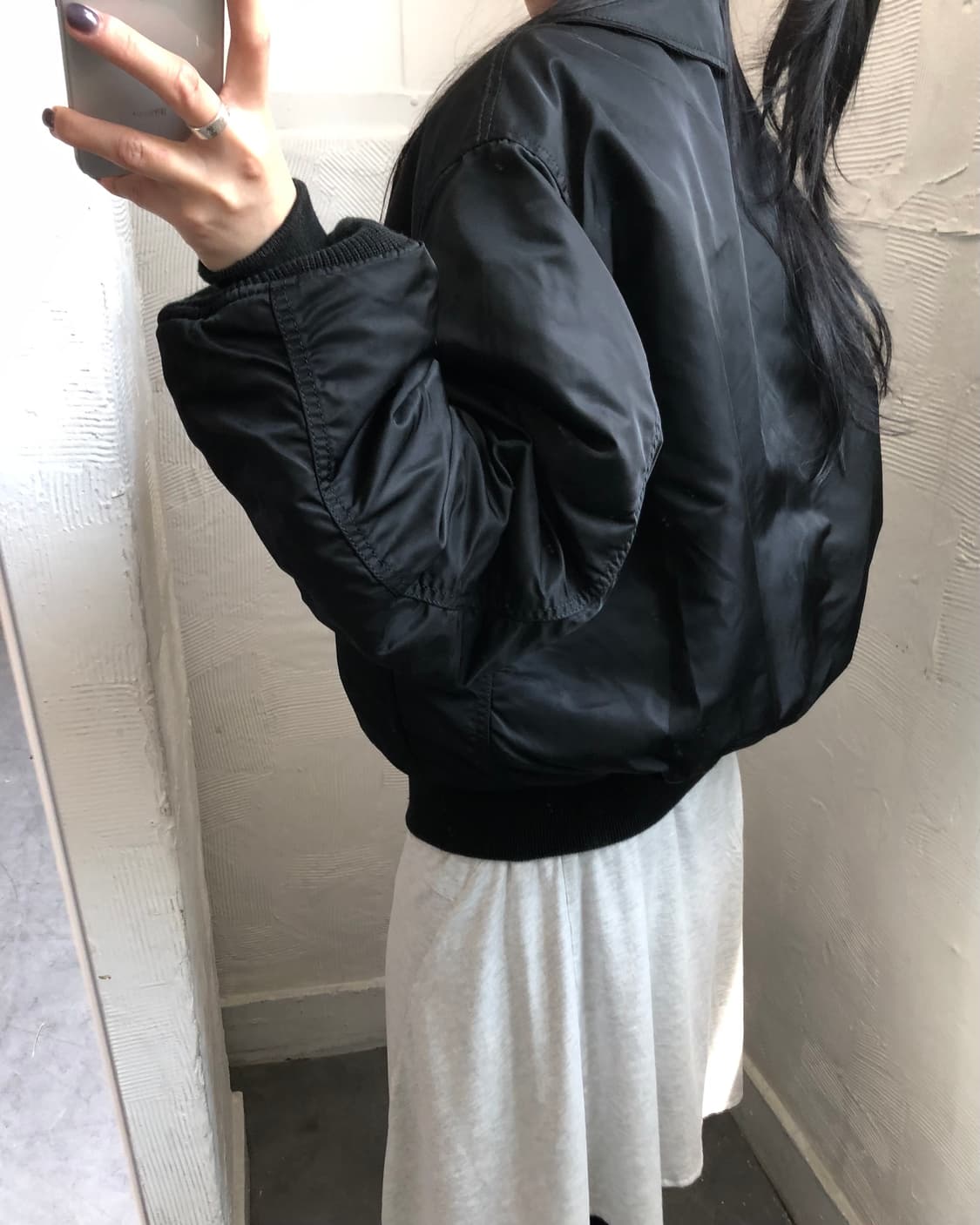 Alpha Industries 알파 인더스트리 CWU-45 자켓 블랙컬러 상품이미지1