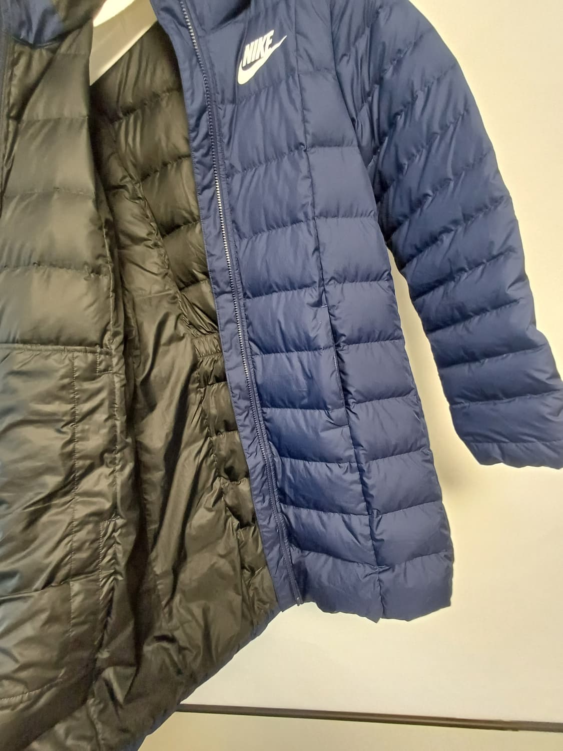 나이키 우먼스 다운 필 파카 (네이비) - M(85) / 컨디션 최상 상품이미지4