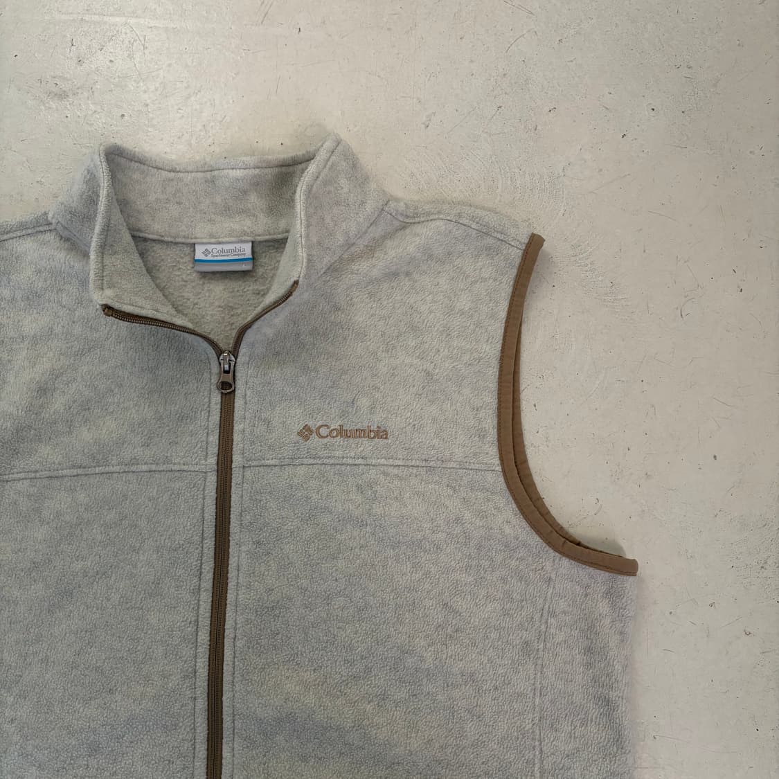 컬럼비아 빈티지 플리스 집업 베스트 L 상품이미지4