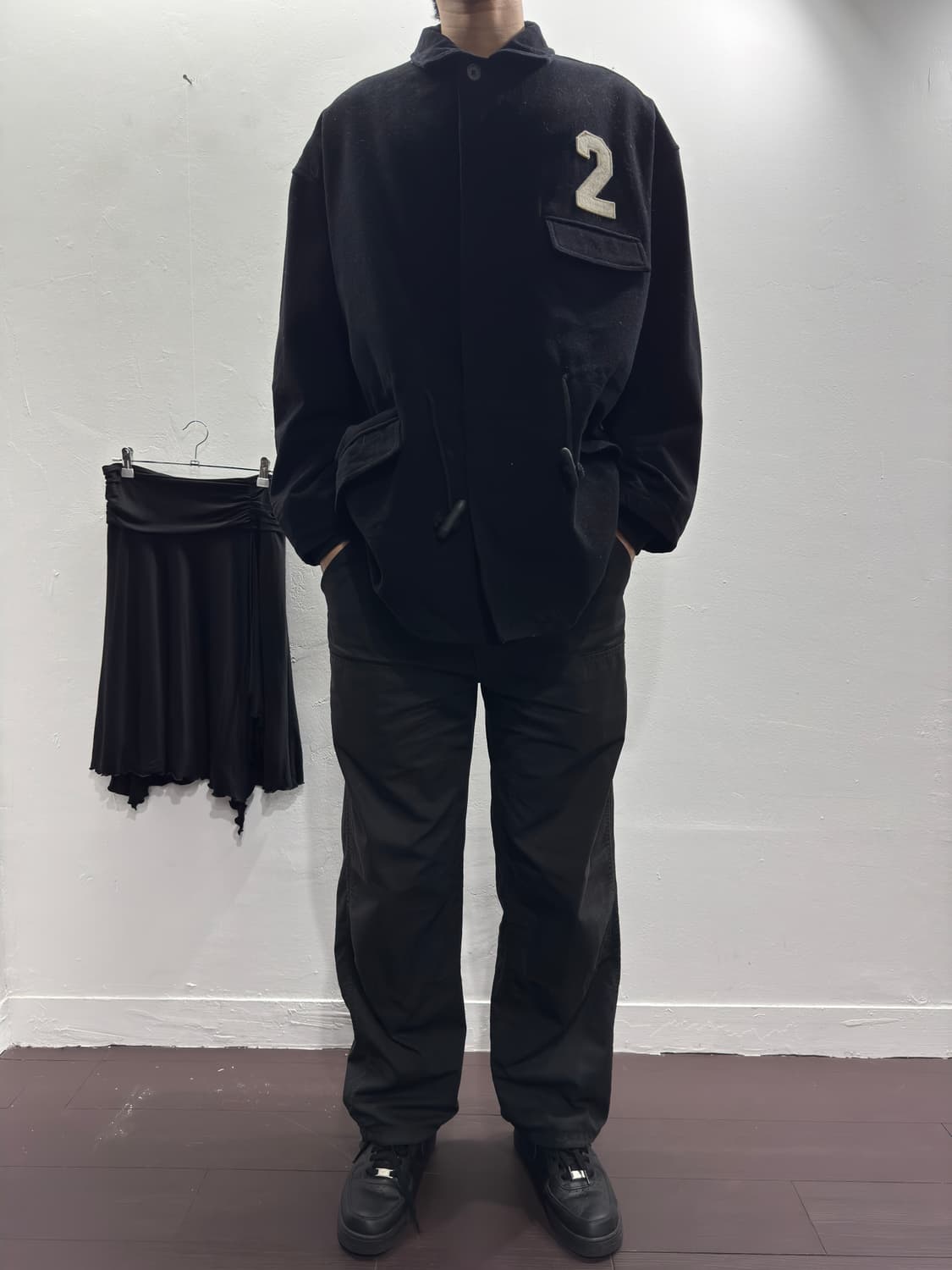 y’s for men numbering wool coat 상품이미지2