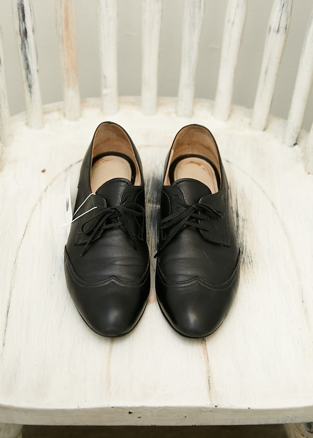 Wing Tip Lace-up Derby Shoes 상품이미지2