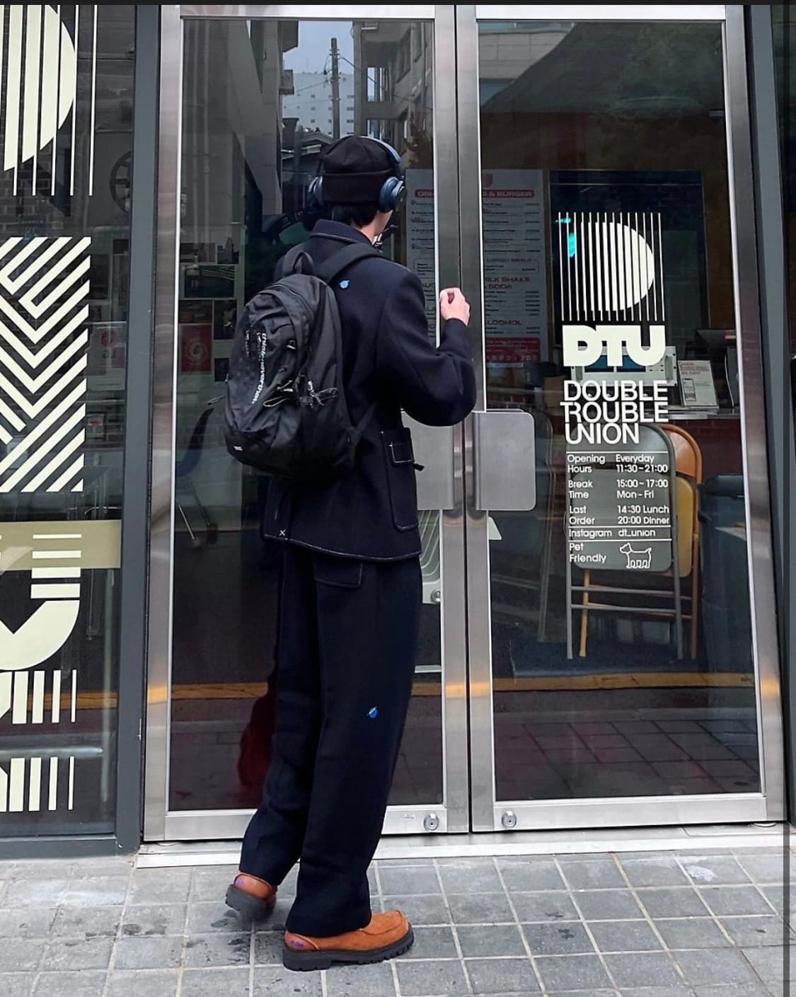 아더에러 Ation 에이션 블레이저 슬랙스 네이비 셋업 A3 상품이미지3