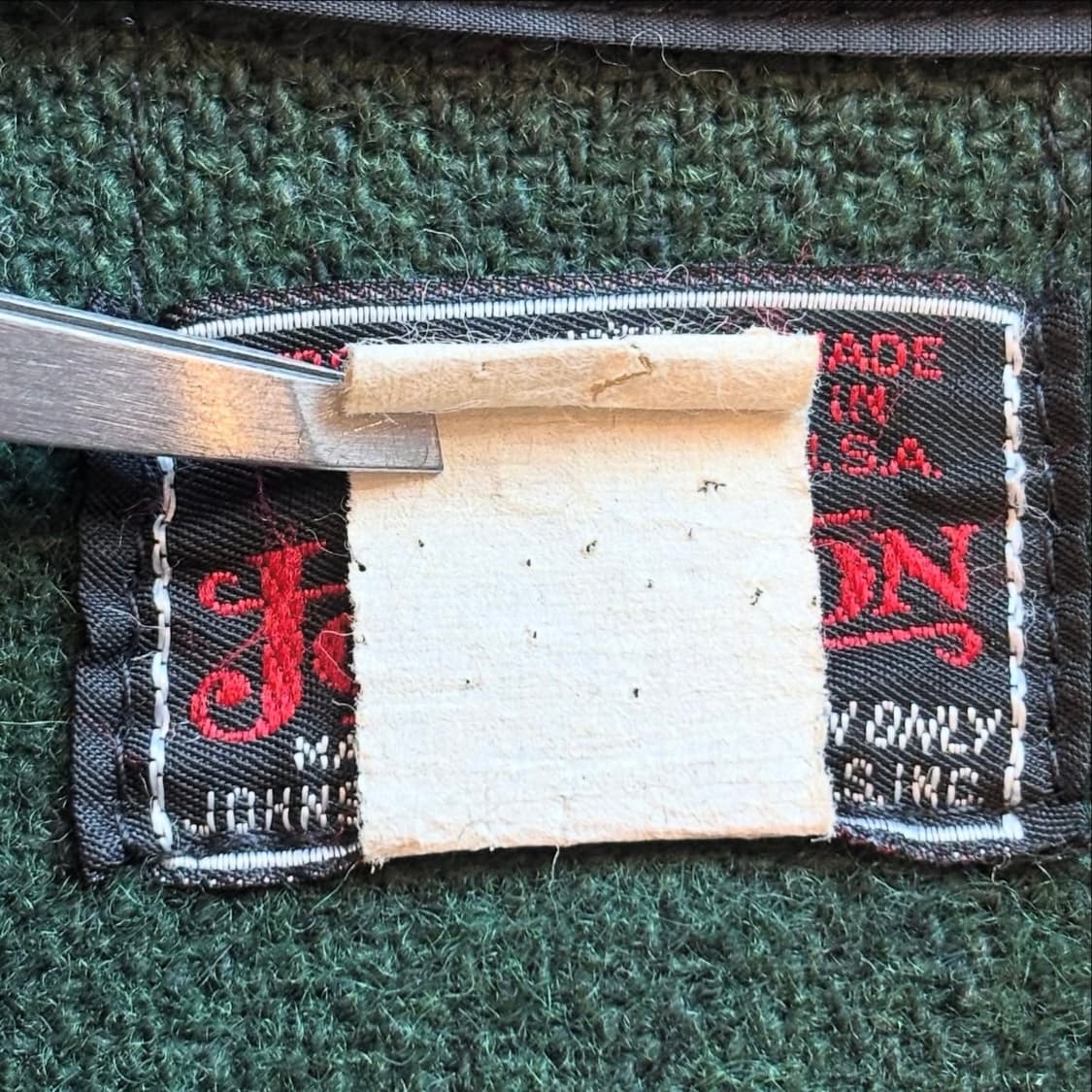 60's U.S.A Johnson woolen mills 상품이미지8