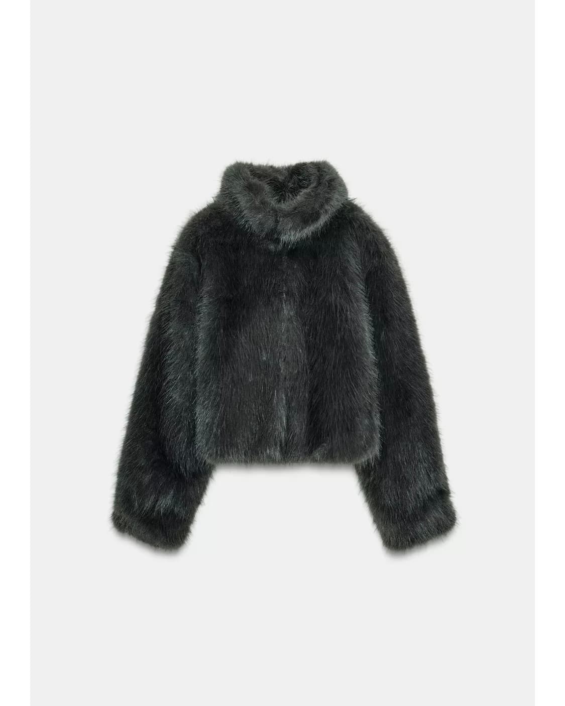 자라 페이크 퍼 더플코트 퍼자켓 상품이미지1