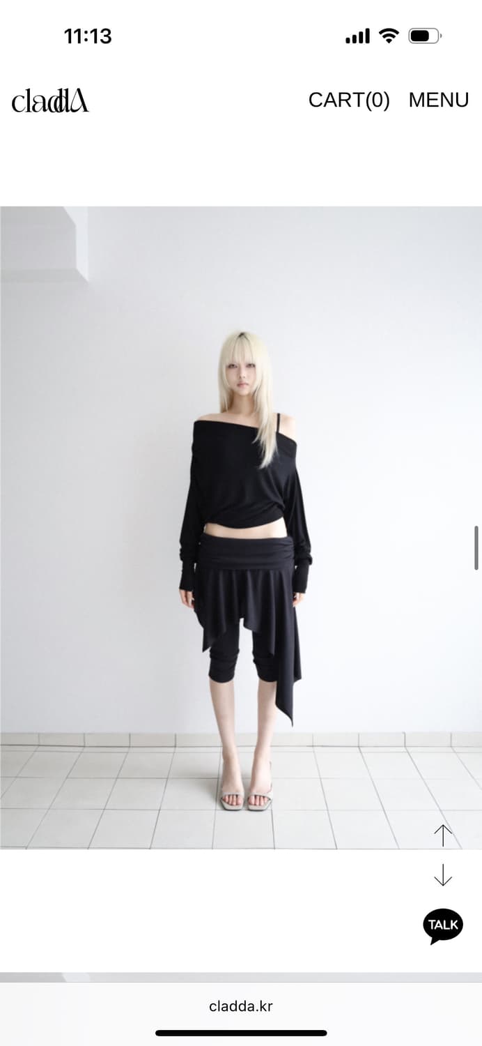 클라따 unbalance t (black) 상품이미지1