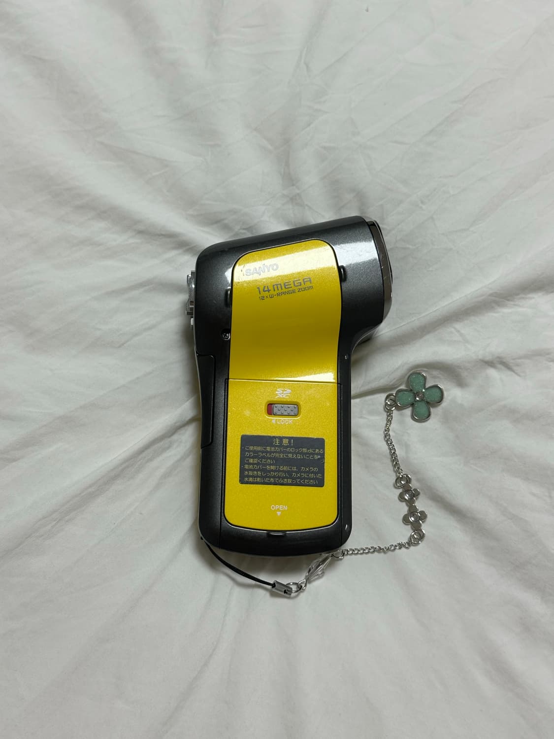 (작례o,옐로우)뉴진스 캠코너 산요 작티 CA100 상품이미지3