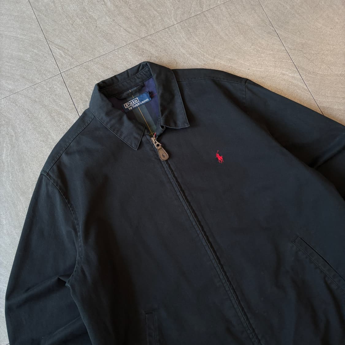폴로 정품 블랙 스윙톱 자켓 상품이미지2
