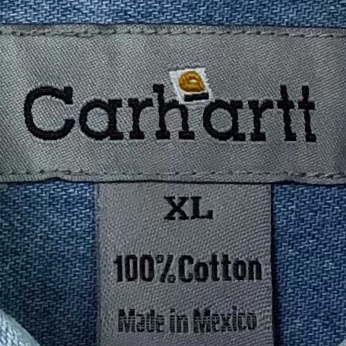 Xxl 칼하트 데님 셔츠 상품이미지3