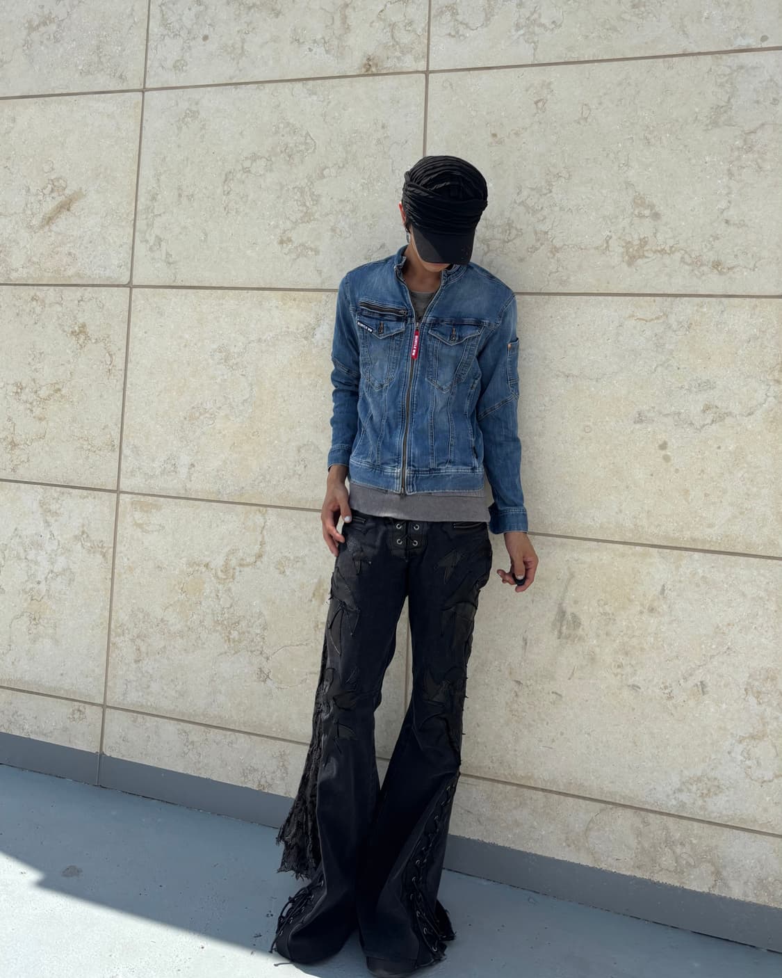 “Vintage”Y2K Mood Denim Jacket 상품이미지9