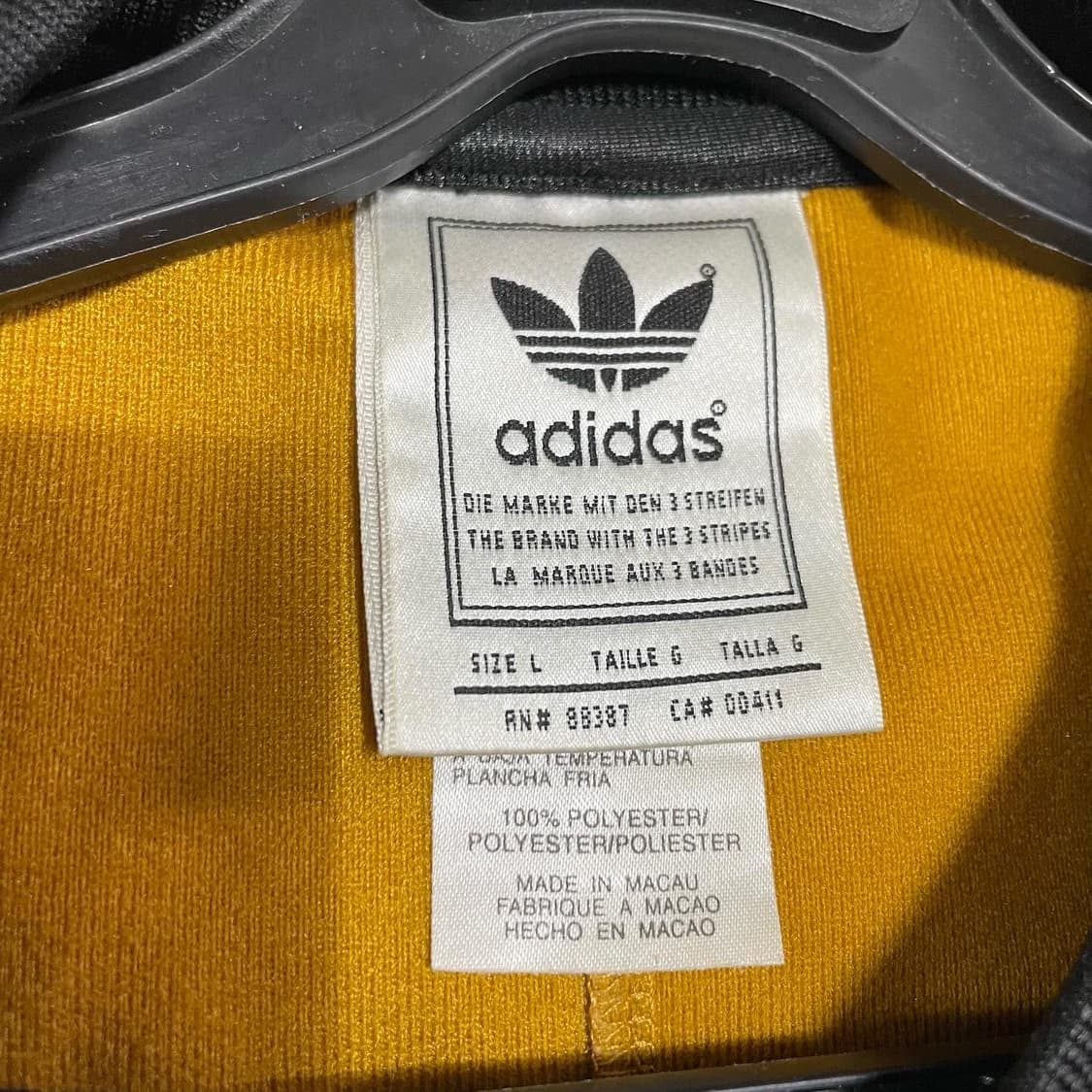 90년대 아디다스 센터로고 올드스쿨 반팔져지 상품이미지6