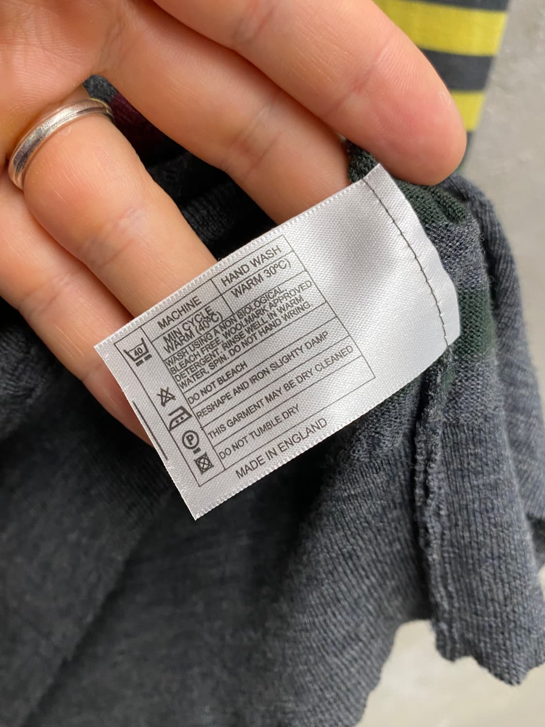 [S] John Smedley 존 스메들리 메리노 울 스트라이프 니트 상품이미지7