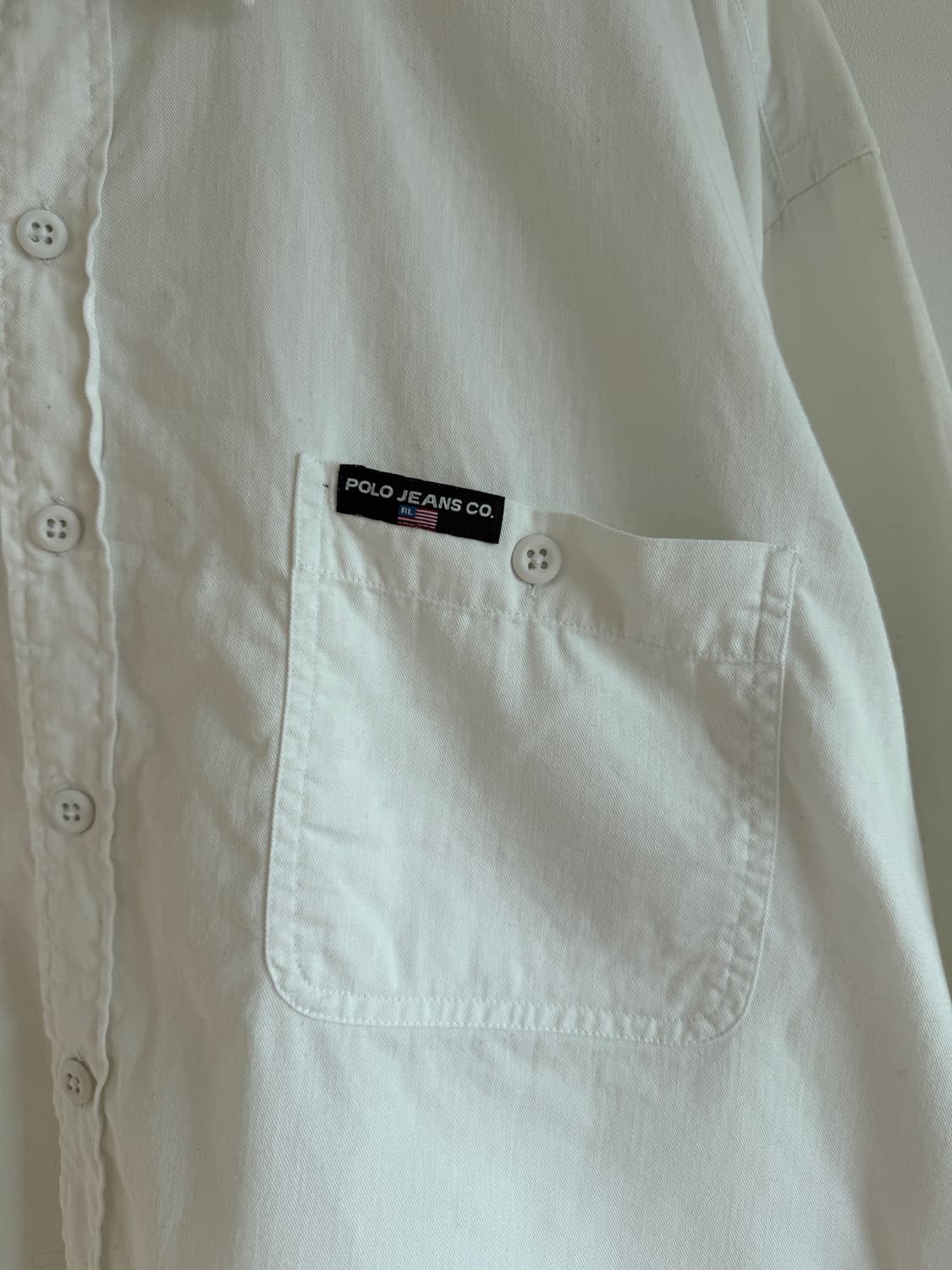 폴로진스(POLO JEANS) 오버 워크 셔츠 상품이미지5