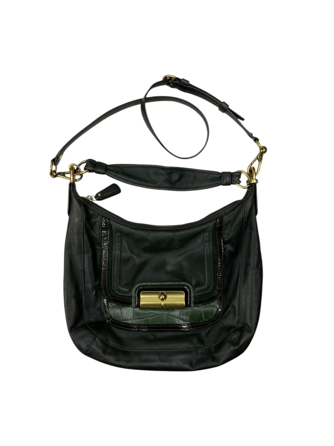 코치 00‘s 카키 레더백 3way 상품이미지1