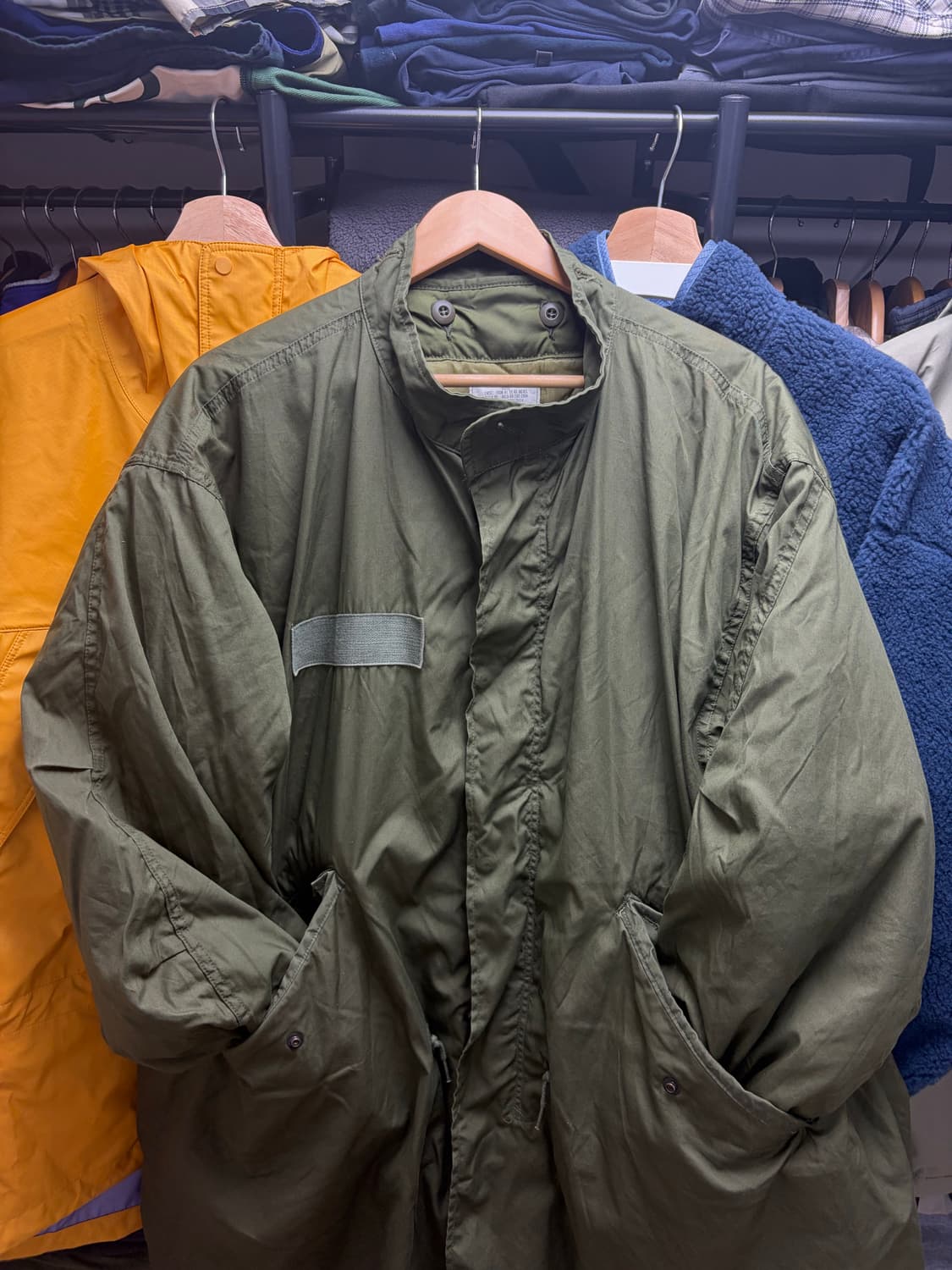 (데드스탁급) 오리지날 m65 피쉬테일 개파카 L 상품이미지3