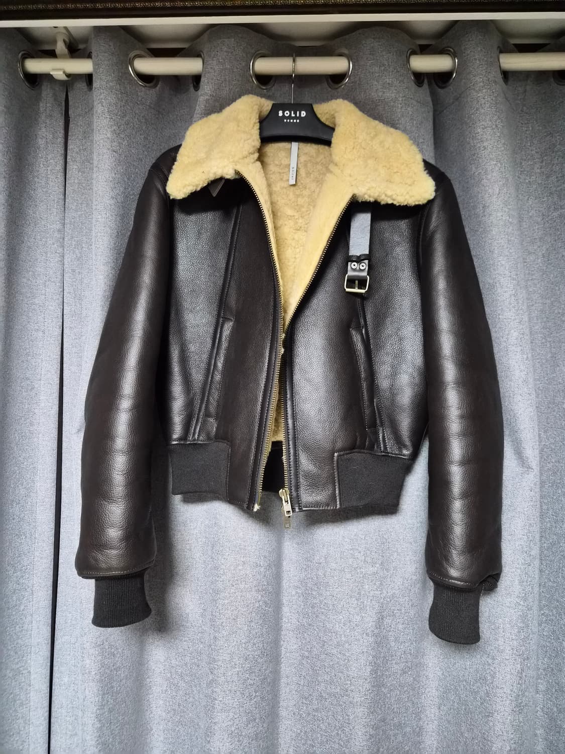 노이어 깡 콜라보 무스탕 팝니다 우영미 타임옴므 솔리드옴므 상품이미지2