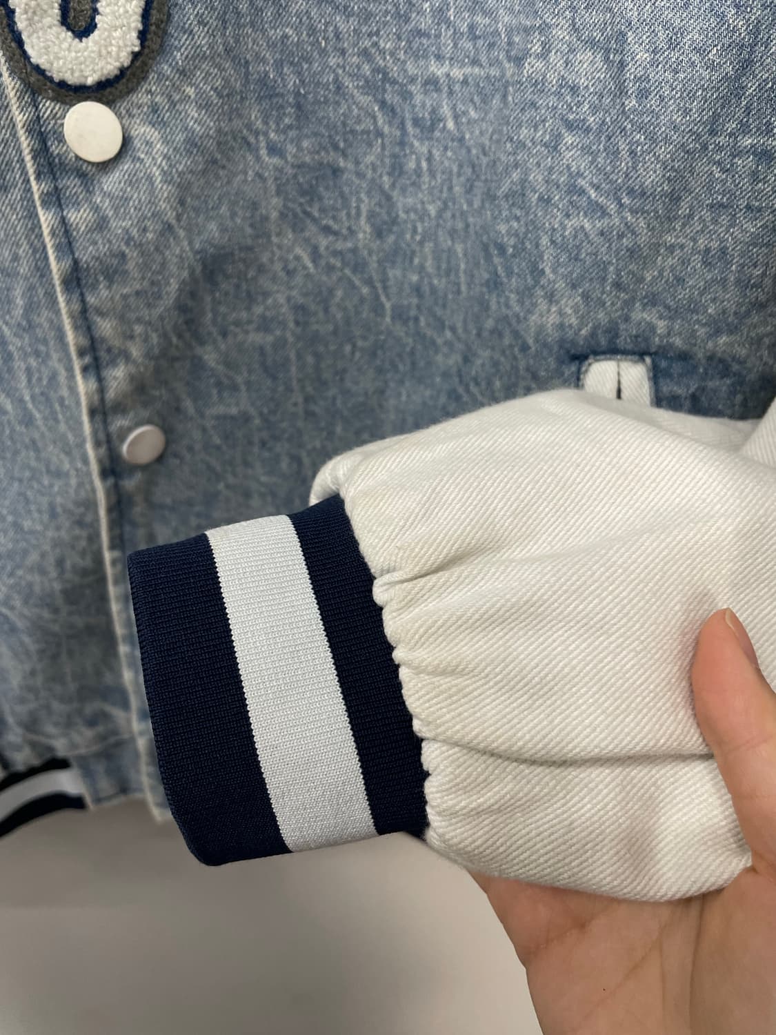 LA다저스 데님 바시티 자켓 H994 상품이미지6