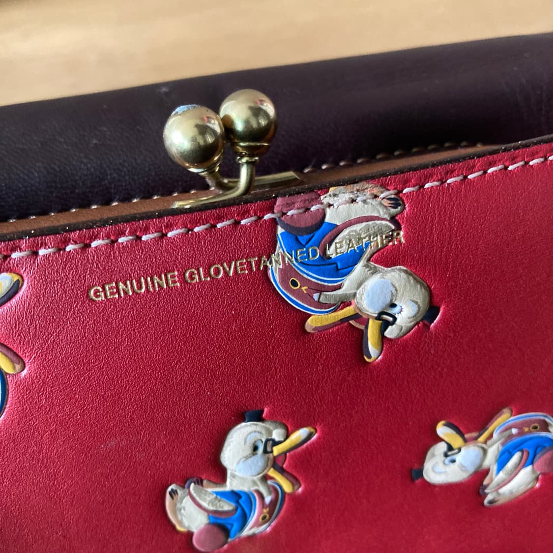 코치 도날드덕 레드 크로스백 상품이미지6