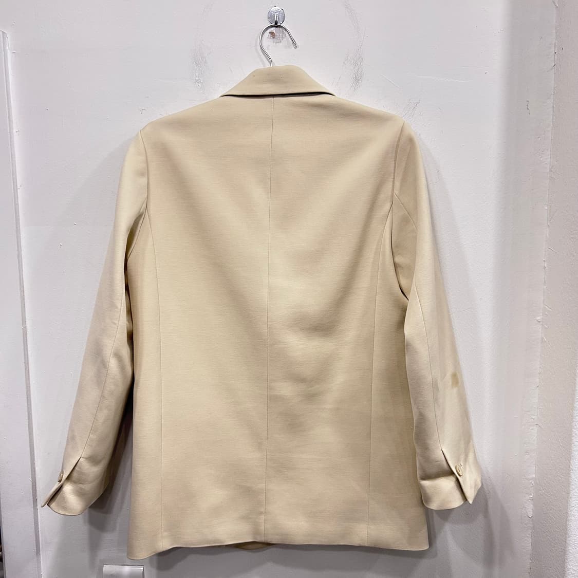 시스템 크림 투버튼 오버핏 투버튼 블레이져 상품이미지5