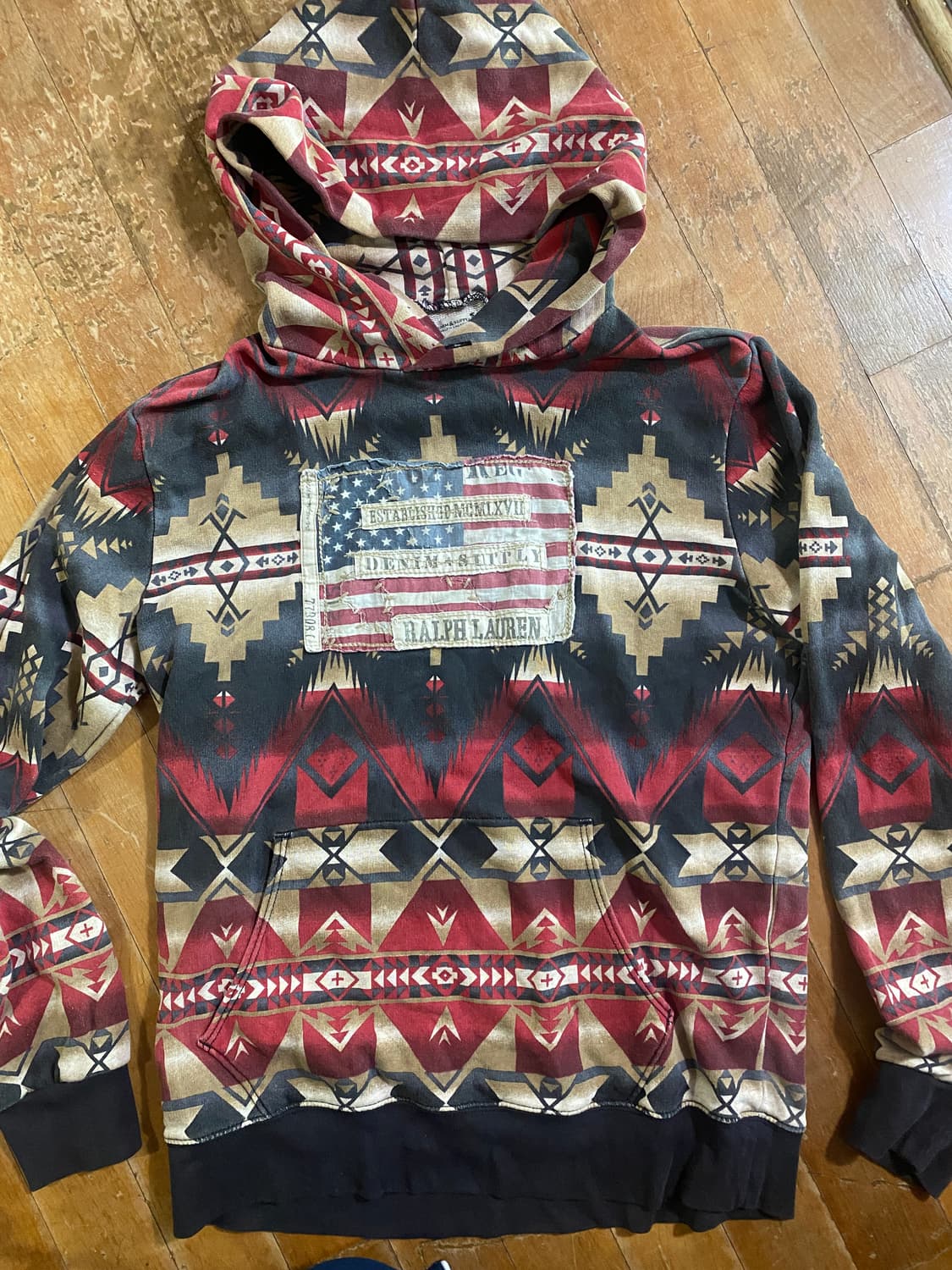 랄프로렌 데님 앤 서플라이 후드티 L 상품이미지1