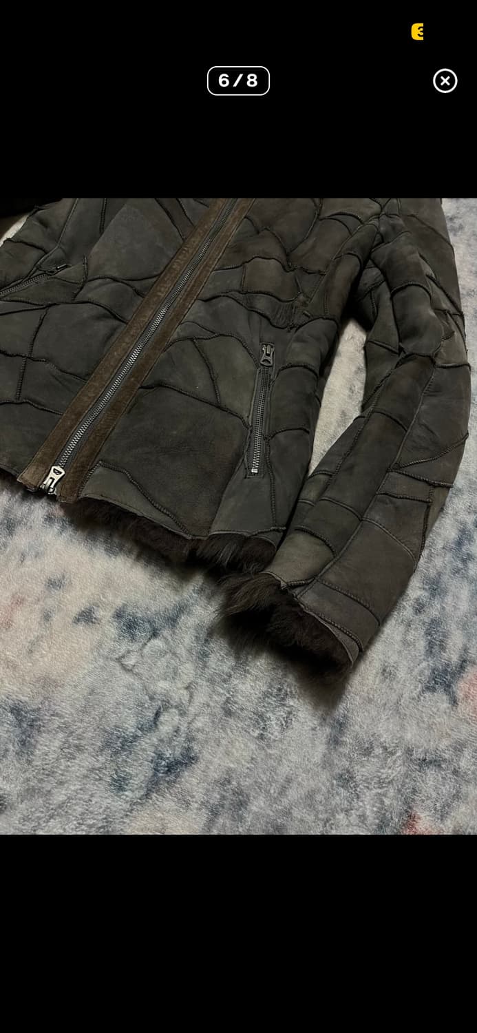 Tornadomart 00s patchwork trimming fur 상품이미지6