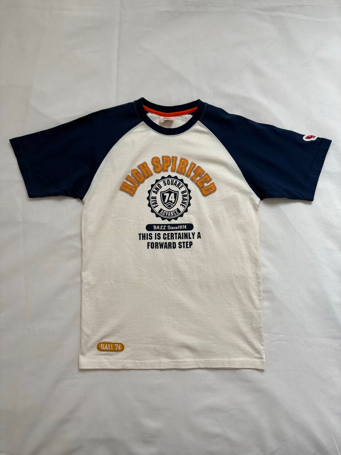 vintage lettering raglan short sleeved t 상품이미지1