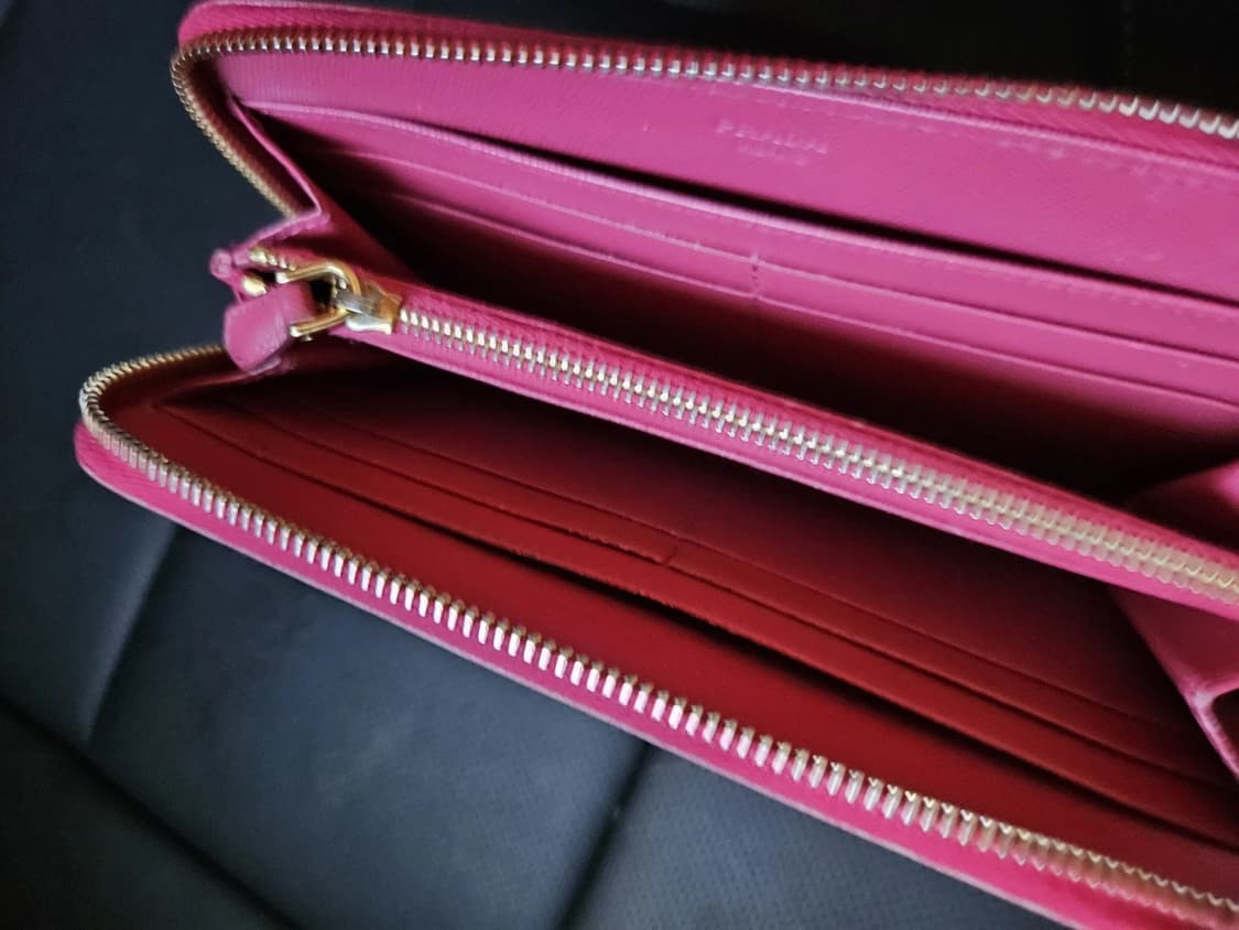 프라다 장지갑 Prada Long Wallet Saffiano 상품이미지5