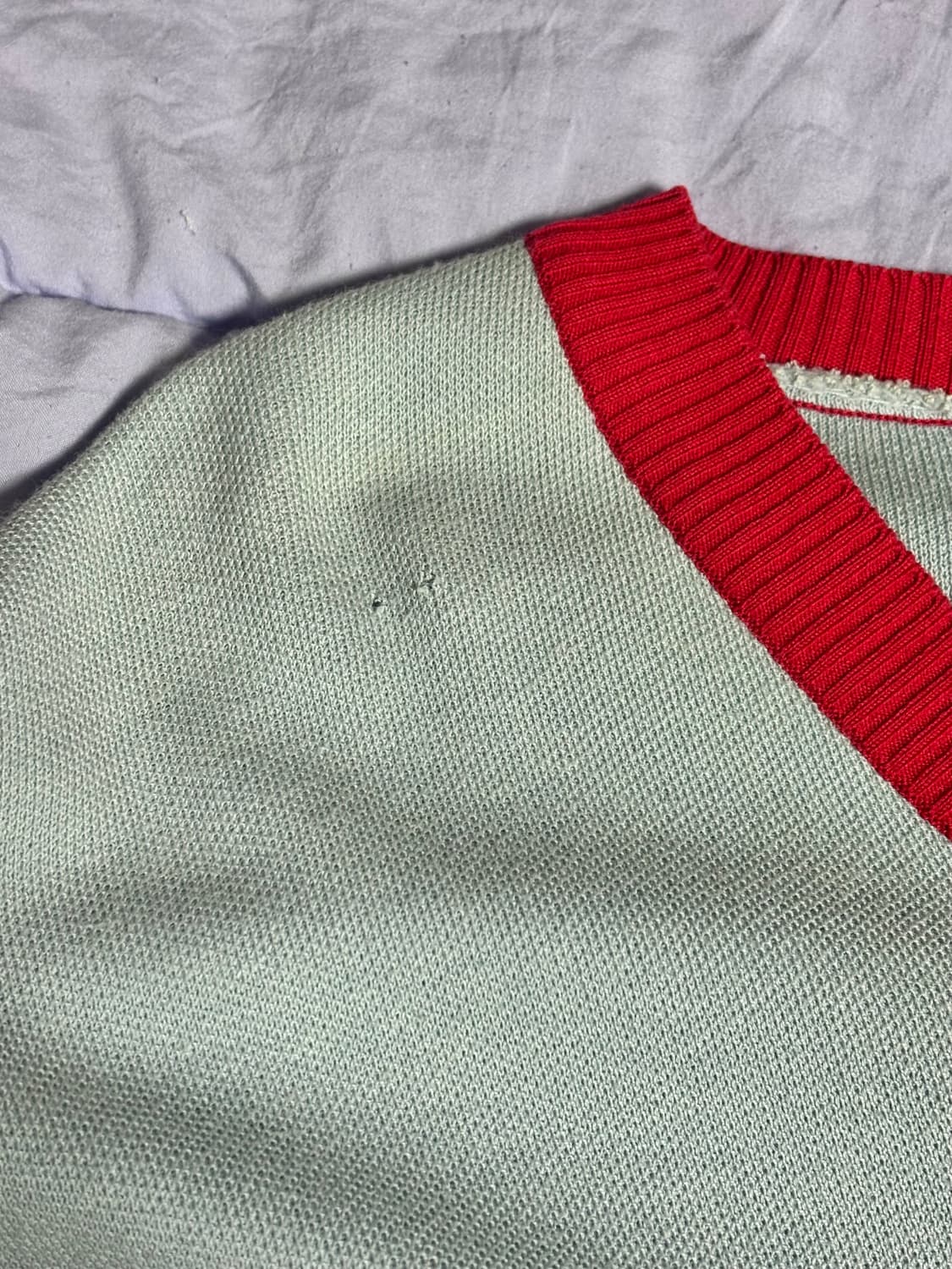 Sinoon 시눈 리본 배색 가디건 상품이미지3