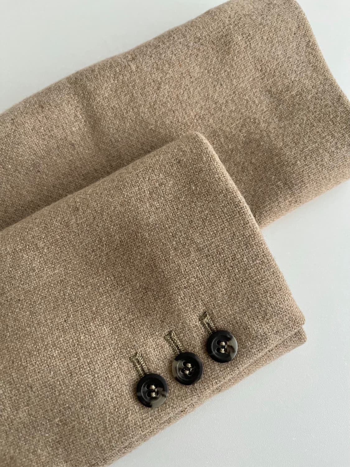 XS) 아페쎄 A.P.C 울 코트 베이지 상품이미지5