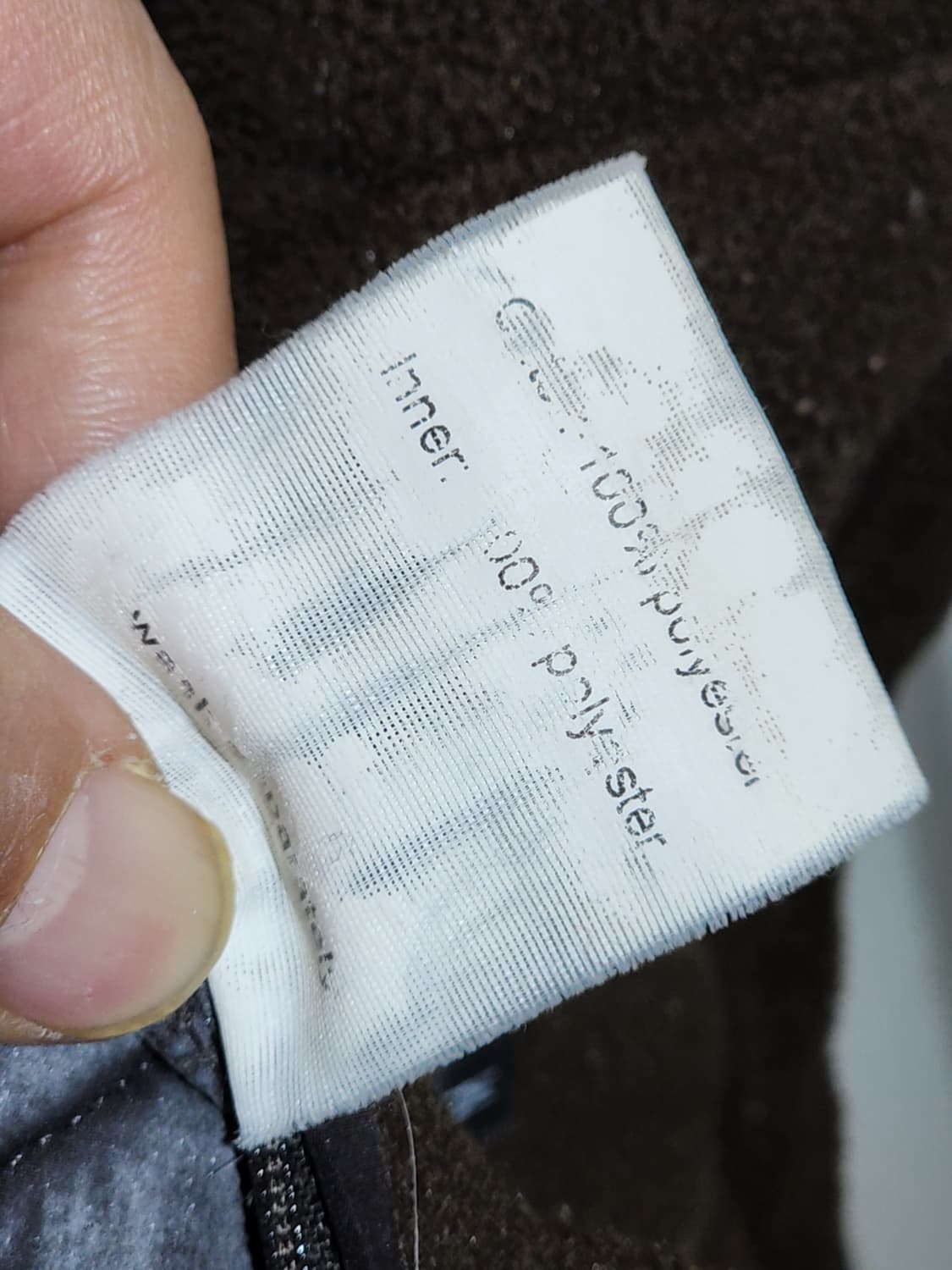 (L) 바버 퀼팅자켓 브라운 안감기모 누빔점퍼  상품이미지5