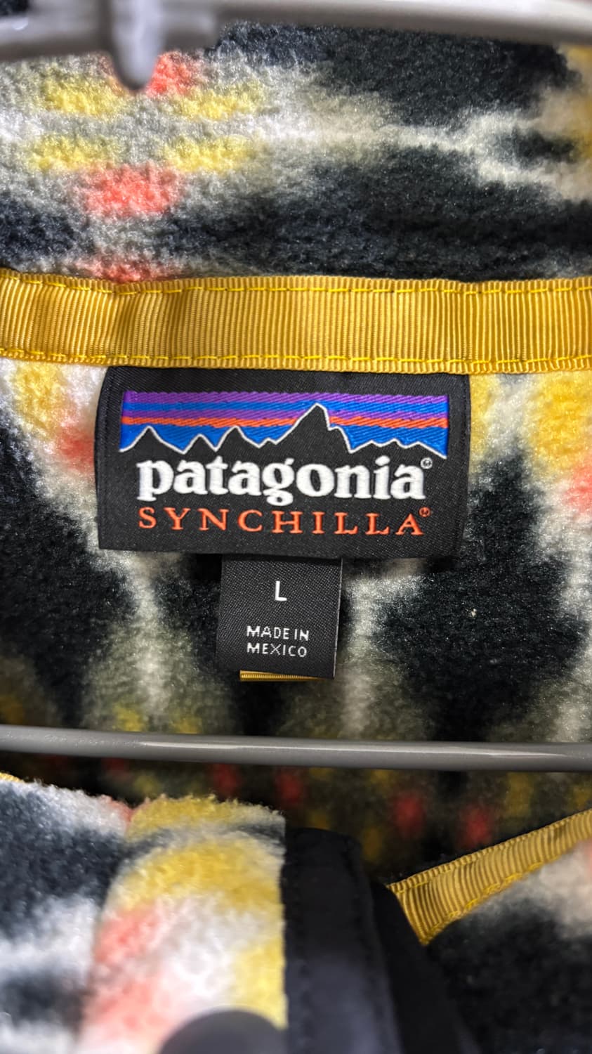 파타고니아 아즈텍패턴 신칠라 L사이즈 상품이미지2