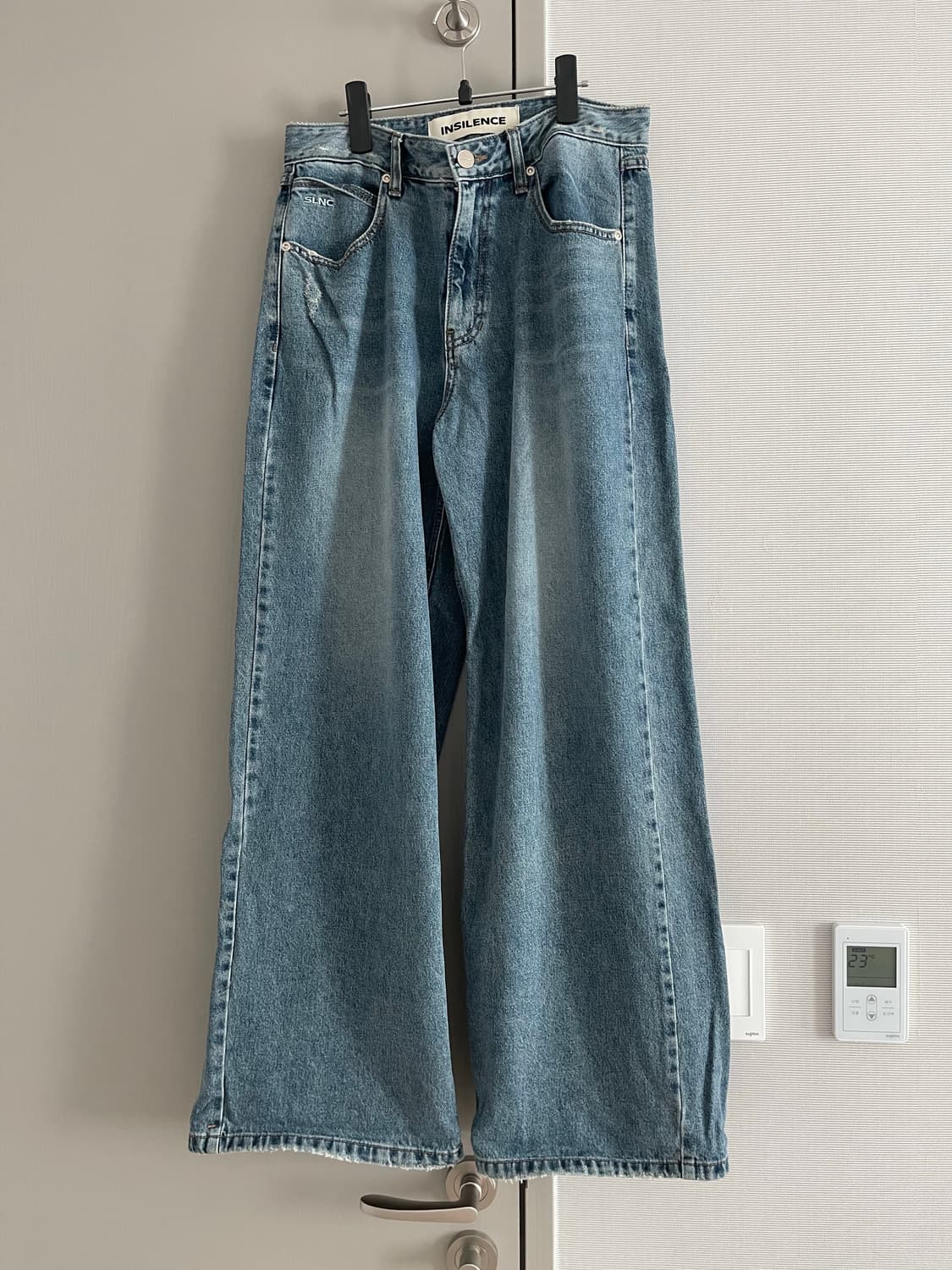 인사일런스 와이드 데님 상품이미지1