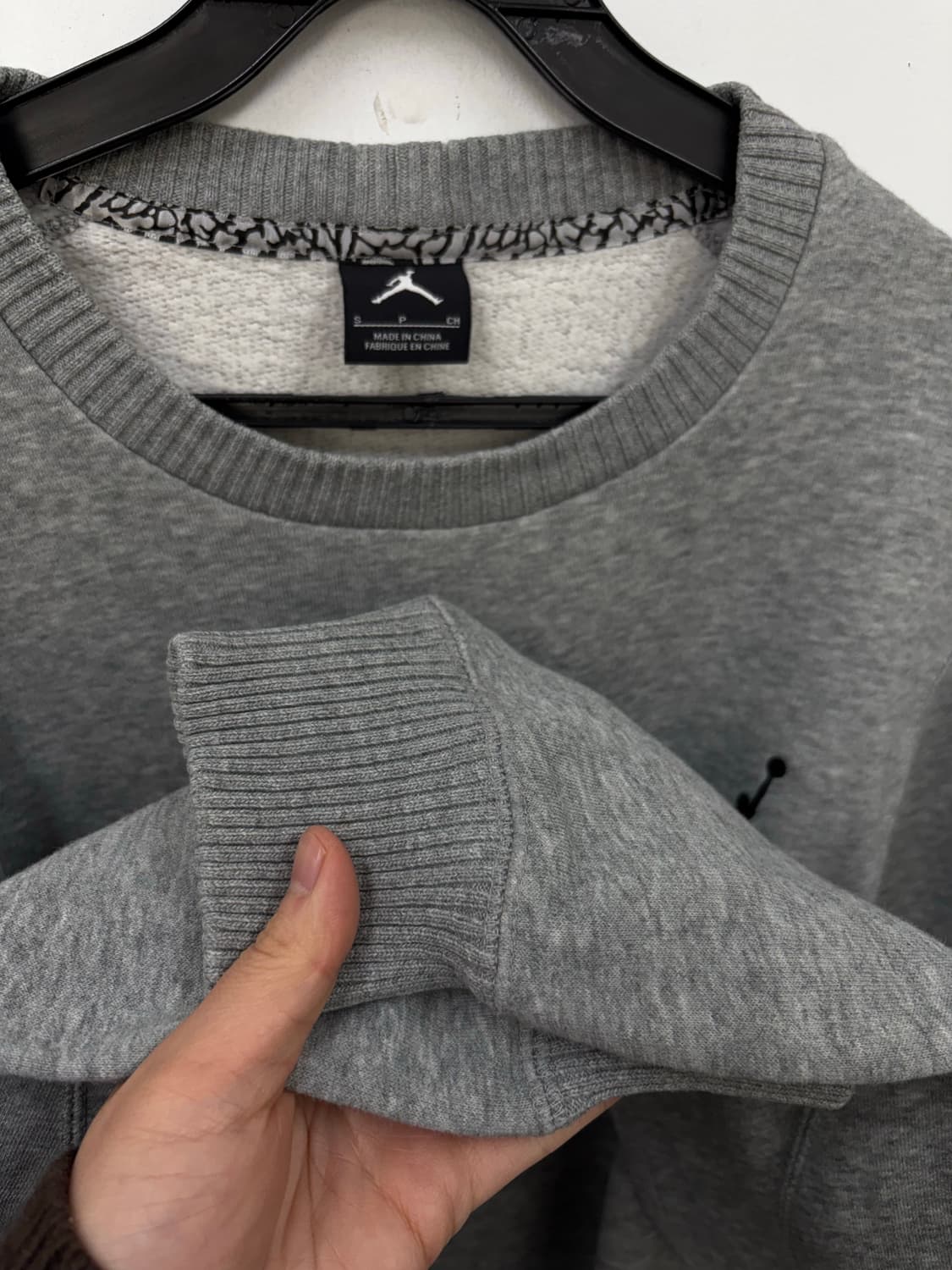 나이키 조던 로고자수 맨투맨 상품이미지3