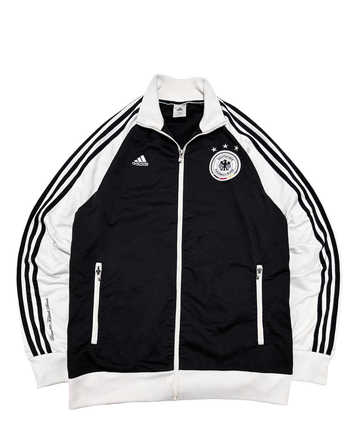 아디다스 독일 흰/검 트랙탑 져지 상품이미지1