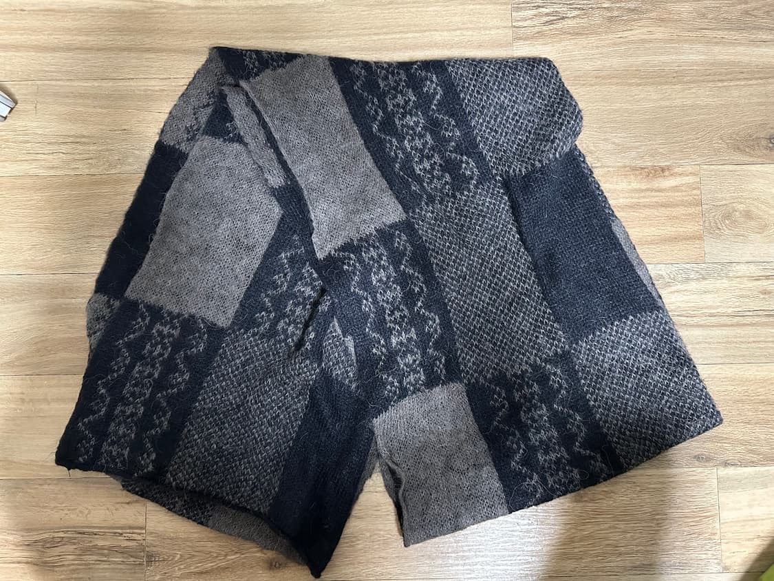 폴리테루 체커보드 머플러 +비니 상품이미지4