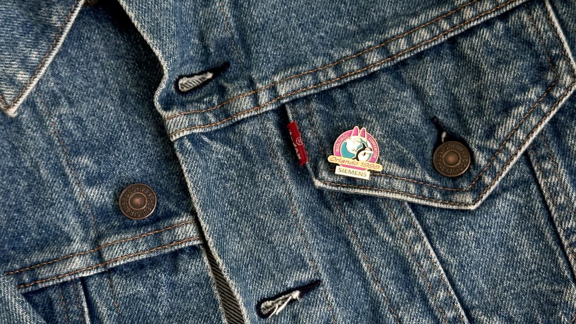 맥도날드 빈티지 크루 핀뱃지 라펠핀 ‘Orlando Siemens’ 상품이미지3