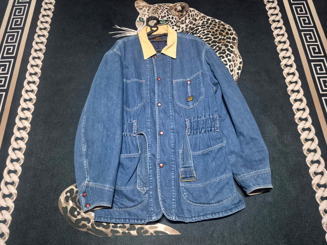 캐피탈 23F/W 8oz 프로펠러 커버올 데님자켓 L 정품 상품이미지1