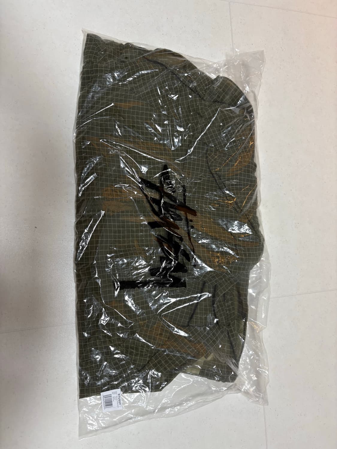 m)새상품) 스투시 비치쉘 트랜스패런트 올리브 상품이미지2