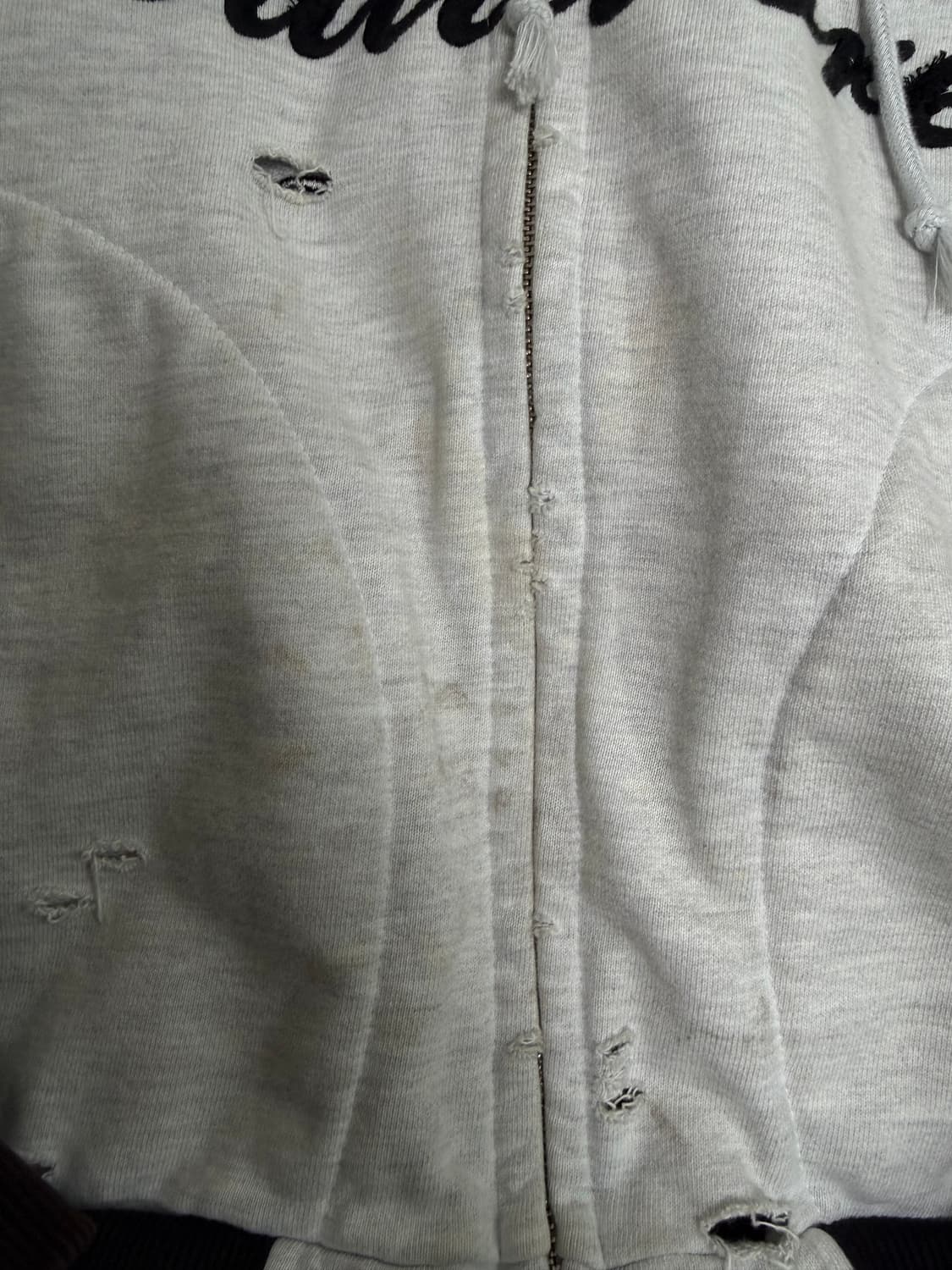 프로토콜 인덱스 버터보어 집 후드 화이트멜란지 상품이미지4