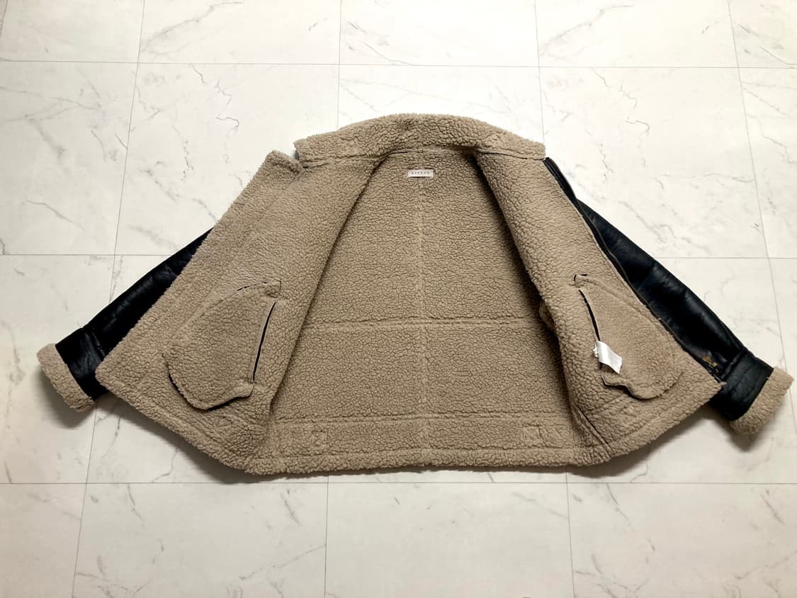 (거의 새것)레이건 Raygun 무스탕 100-105 상품이미지3