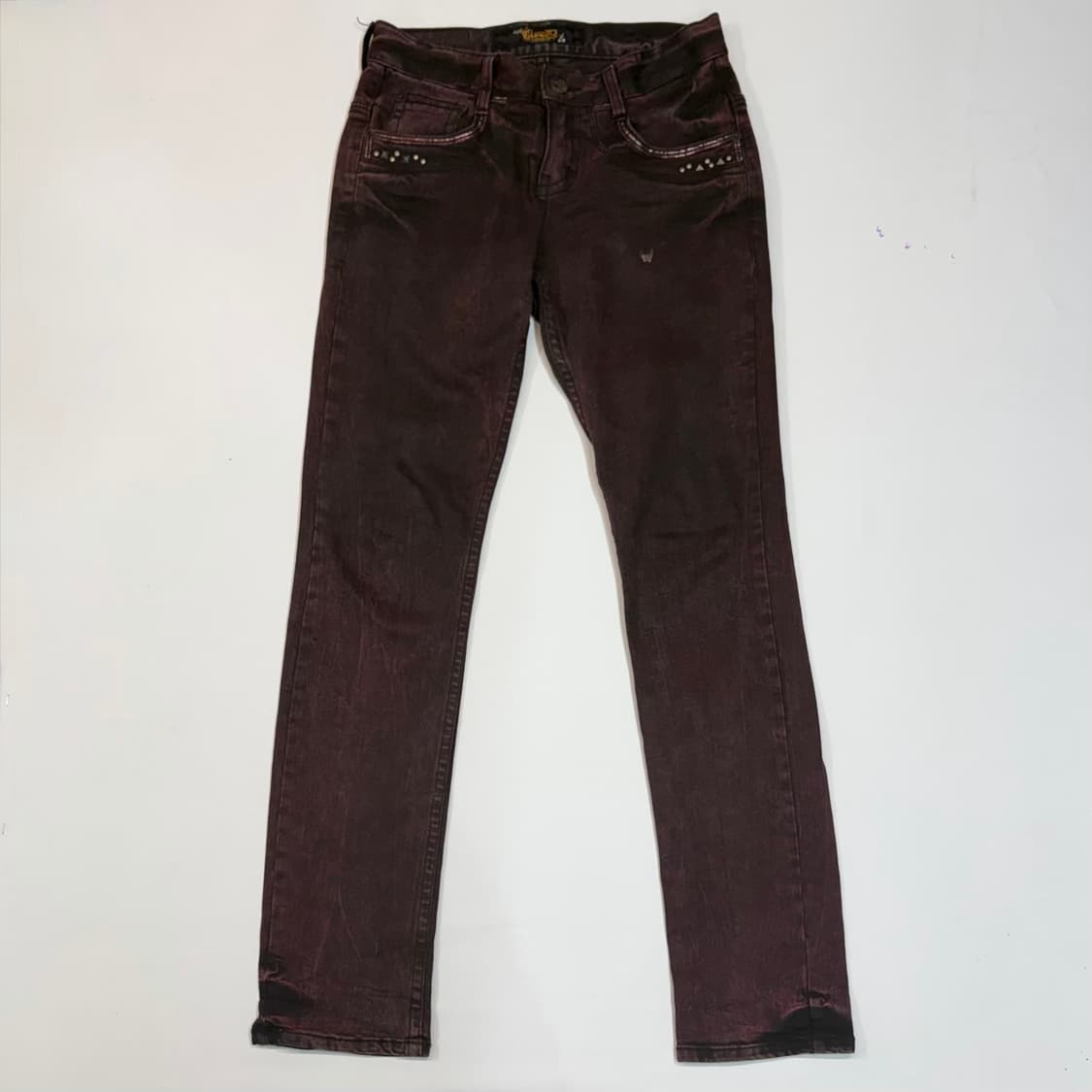 클라우드 72 펑크 버건디 데님 (30) 상품이미지3