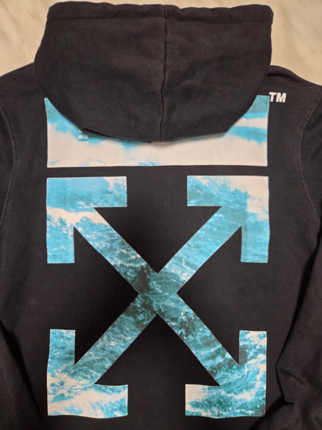 오프화이트 스크리밍 걸 후드티 상품이미지4